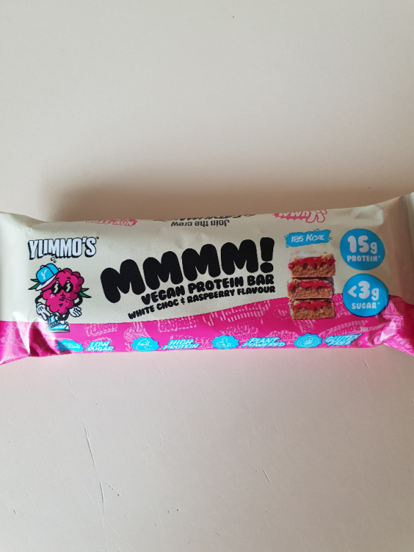 mmmm vegan protein bar, white choc raspberry by hannabedbur109 | Hochgeladen von: hannabedbur109