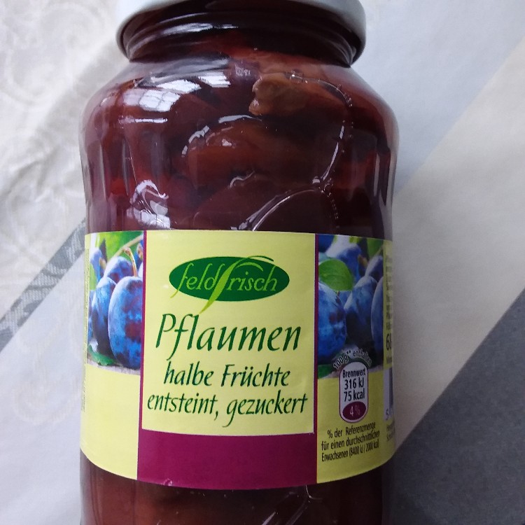 Pflaumen , halbe Frucht von Nini53 | Hochgeladen von: Nini53