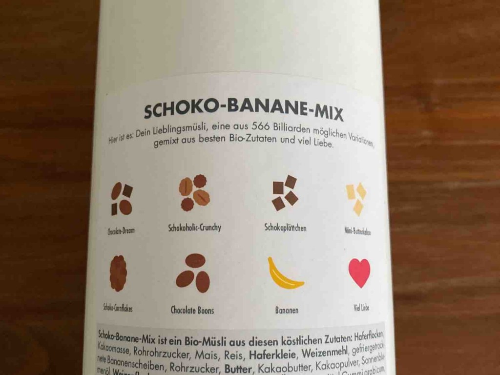 My Müsli Schoko-Banane-Mix von NadiKo90 | Hochgeladen von: NadiKo90