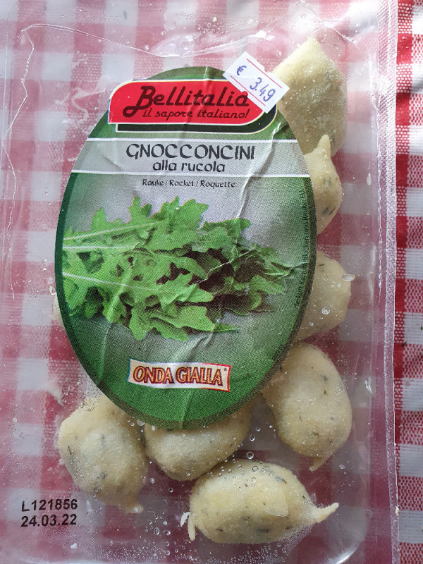 Gnocconcini alla Rucola, Kartoffelnklösschen mit Rauke von reale | Hochgeladen von: realelfchen