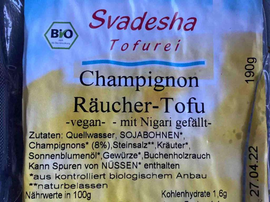 Champignon Räucher -Tofu mit Nigiri von Hoic71 | Hochgeladen von: Hoic71