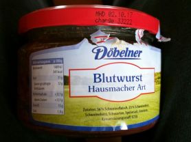 Blutwurst, Hausmacher Art | Hochgeladen von: Seenadel Blutwurst, Hausmacher Art | Hochgeladen von: Seenadel
