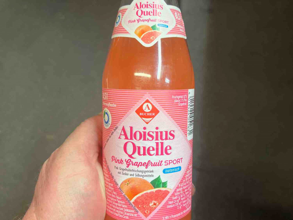 Aloisius Quelle Pink Grapefruit SPORT von Schokoladinger | Hochgeladen von: Schokoladinger