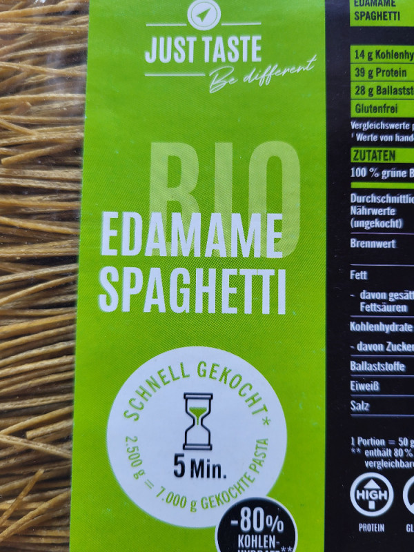 Bio Edamame Spaghetti von KlausLinde | Hochgeladen von: KlausLinde
