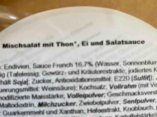 Mischsalat mit thon,ei und salatsauce von steaw | Hochgeladen von: steaw