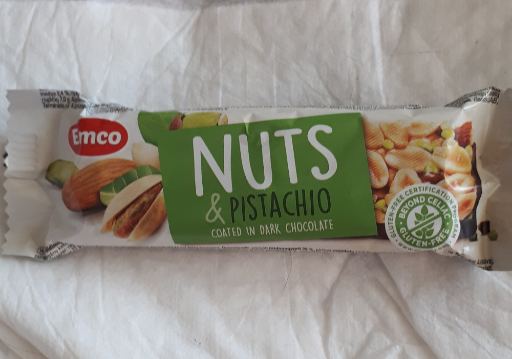 Nuts & Pistachio, Zartbitterschokolade von Enomis62 | Hochgeladen von: Enomis62