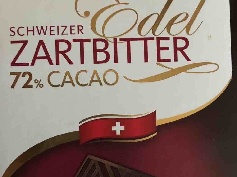 Edeka Schweizer Edel Zartbitter 72% Cacao, Zartbitter von hukleb | Hochgeladen von: huklebury