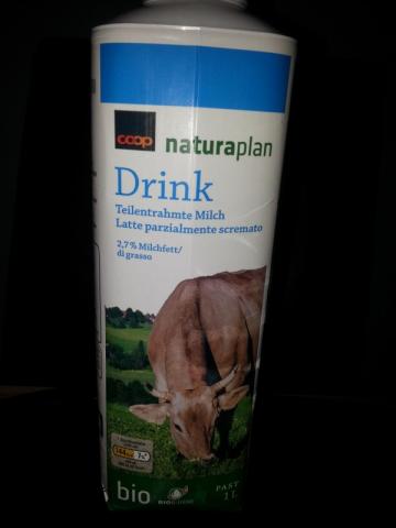 naturaplan bio Drink teilentrahmte Milch 2.7%, keine | Hochgeladen von: Misio