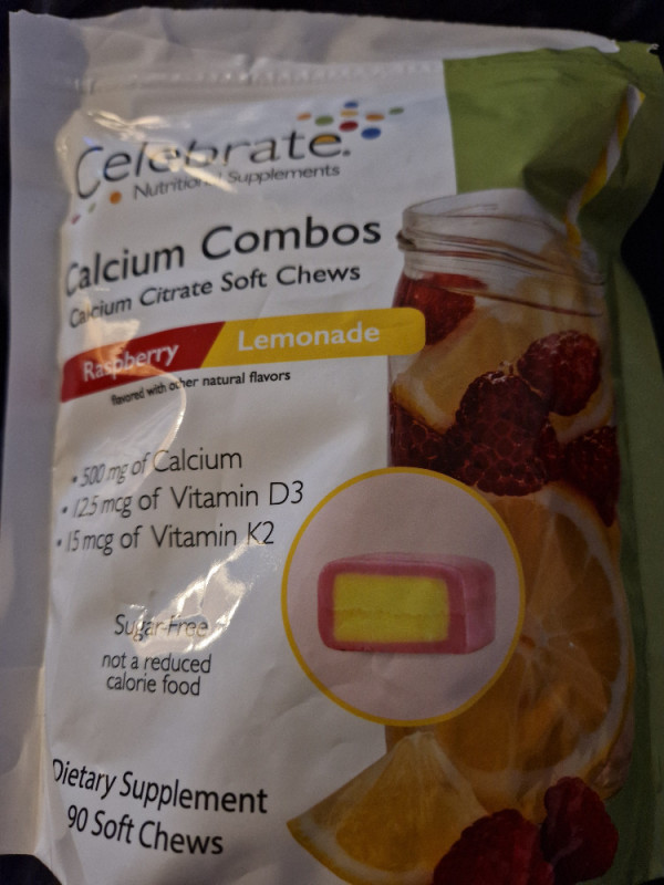 Calcium Combos  Rasbperry  Lemonade, (100g meint 6,25g = 1Portio | Hochgeladen von: samary123