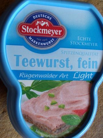 Teewurst light, Rügenwalder Art | Hochgeladen von: tea