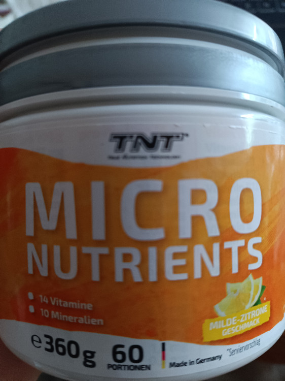 Micro Nutrients, Milde Zitrone von jirelew186 | Hochgeladen von: jirelew186