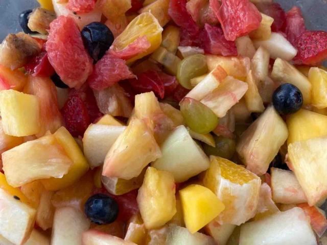 Obstsalat, verschiedenene Früchte von Annemuck | Hochgeladen von: Annemuck