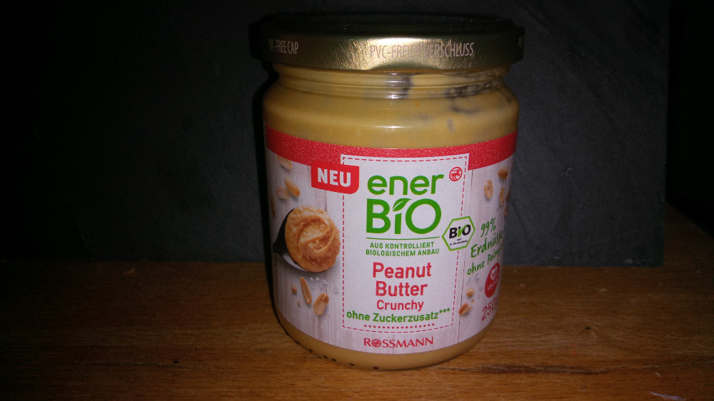 Peanut Butter Crunchy, ohne Zuckerzusatz und ohne Palmfett von L | Hochgeladen von: LauraIsabel