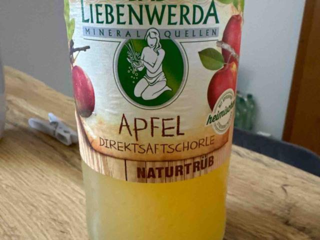 Apfel direktsaftschorle (naturtrüb) by victoryummy | Uploaded by: victoryummy