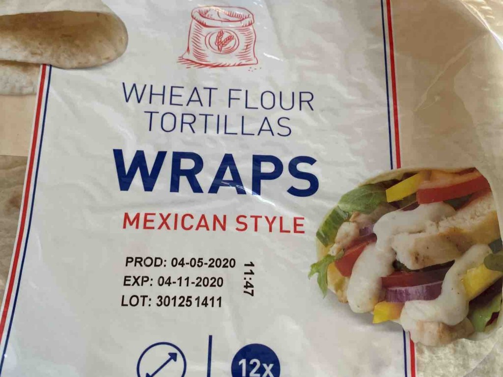 Tortillas Weizen Wrap Metro 25 cm, Fladenbrot aus Weizenmehl von | Hochgeladen von: Paul84
