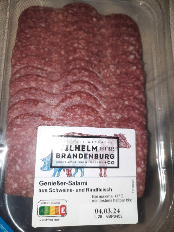 Genießer-Salami, aus Schweine- und Rindfleiscg von HummelDeern | Hochgeladen von: HummelDeern