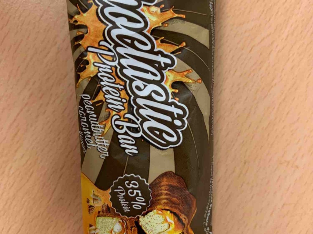 Choctastic Protein Bar, peanutbutter caramel flavour von waldvol | Hochgeladen von: waldvolk