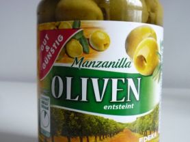 Grüne Manzanilla Oliven entsteint | Hochgeladen von: pedro42