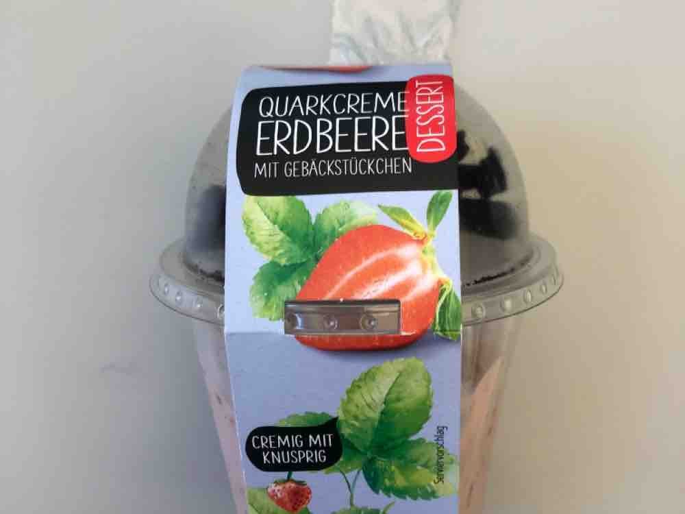 Quarkcreme Erdbeere mit Gebäckstücken von Kathleen1990 | Hochgeladen von: Kathleen1990