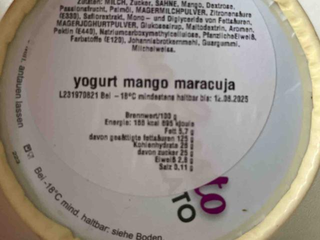 Eis Joghurt Mango Marakuja von tzi | Hochgeladen von: tzi