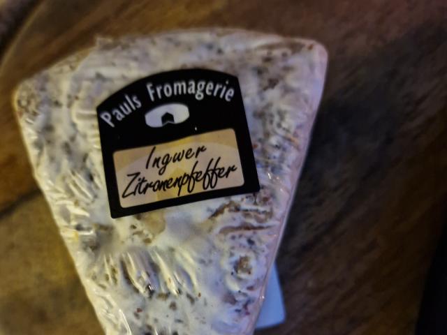 Pauls Fromagerie Ingwer-Zitronenpfeffer, Weichkäse 70% i.Tr. von | Hochgeladen von: Ulf53