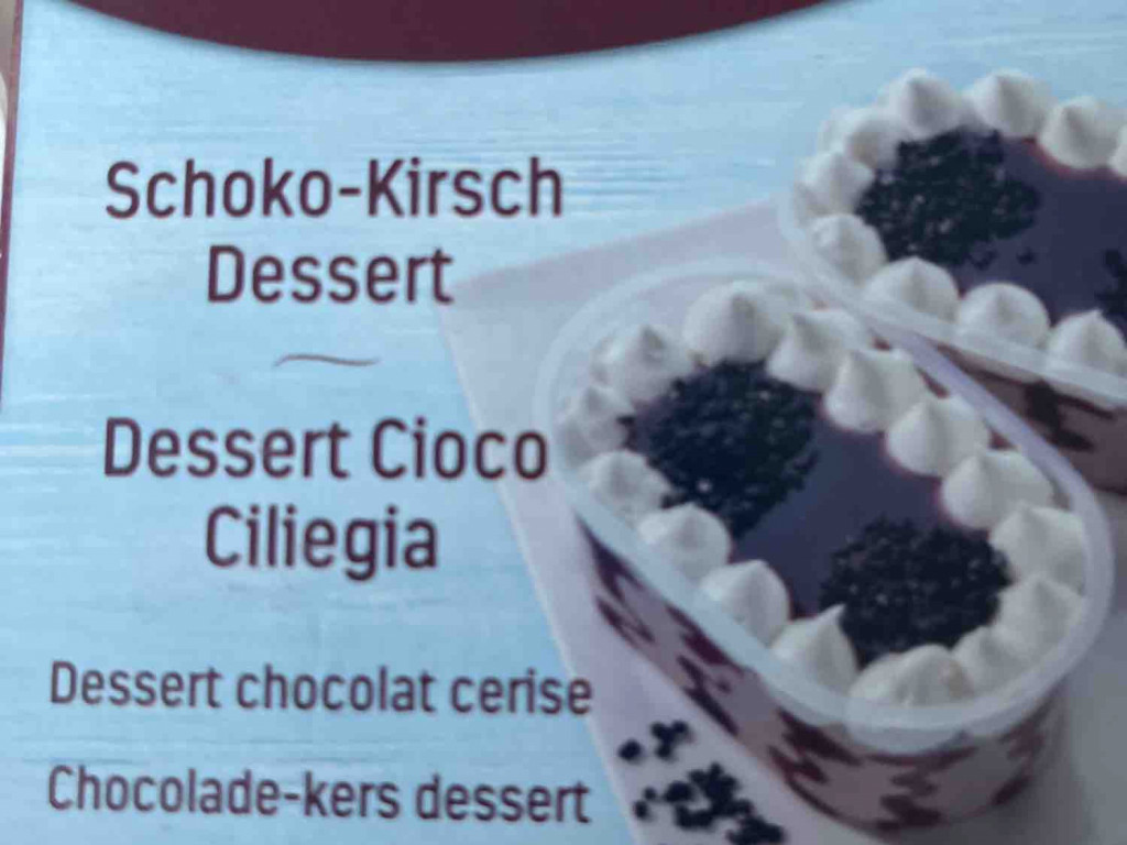 Schoko-Kirsch Dessert von diegei | Hochgeladen von: diegei