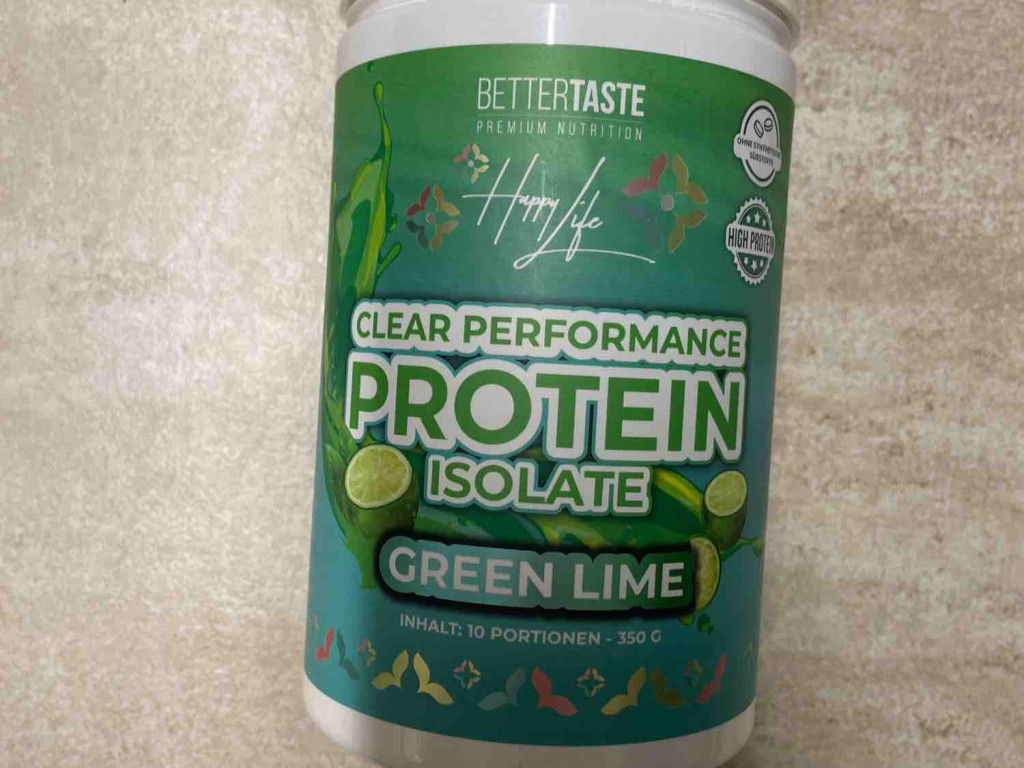 Clear Performance Protein Isolate Green Lime von AnneMarlen | Hochgeladen von: AnneMarlen