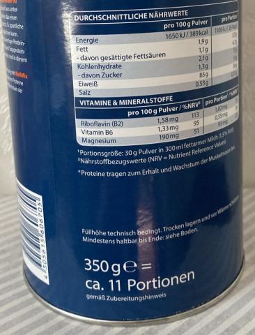 WellMix Protein Vanille - EAN+Werte | Hochgeladen von: Glitzerkriegerin