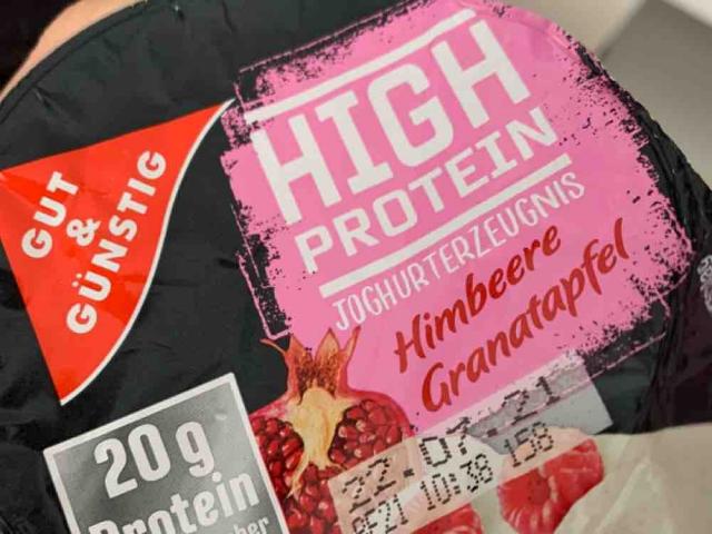 High Protein Joghurterzeugnis, Himbeere Grabatapfel von Bell94 | Hochgeladen von: Bell94