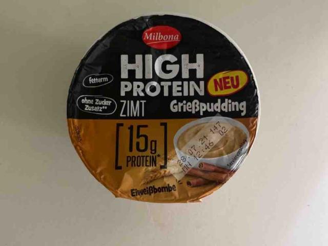 High Protein Grießpudding, Zimt by Axelfony | Uploaded by: Axelfony