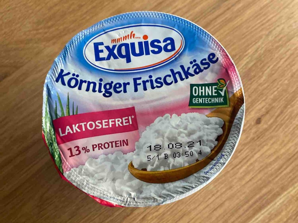 products New frischkaese, Fddb - Exquisa, 13%. - Calories protein exquisa