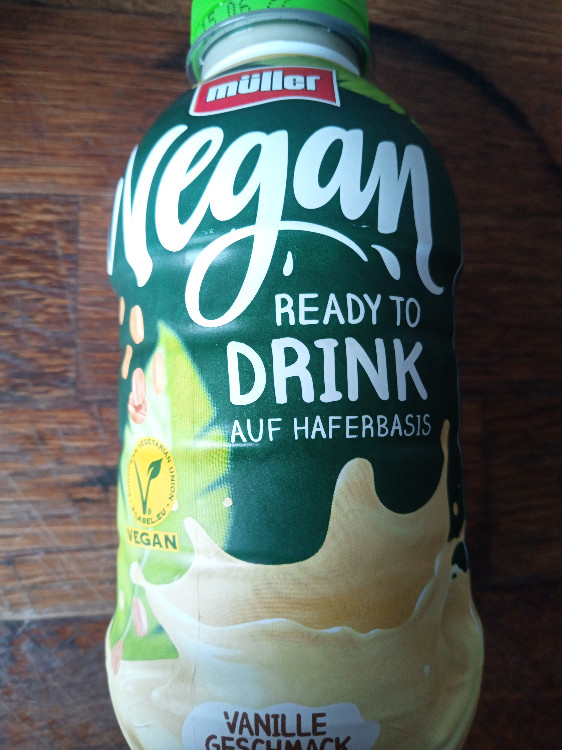 vegan Ready to drink auf Haferbasis, Vanille Geschmack von WueCo | Hochgeladen von: WueCo