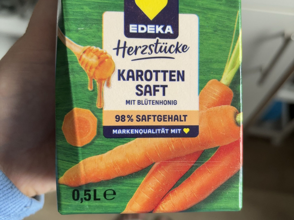 Karottensaft Herzstücke, 98% Saftgehalt von svana | Hochgeladen von: svana