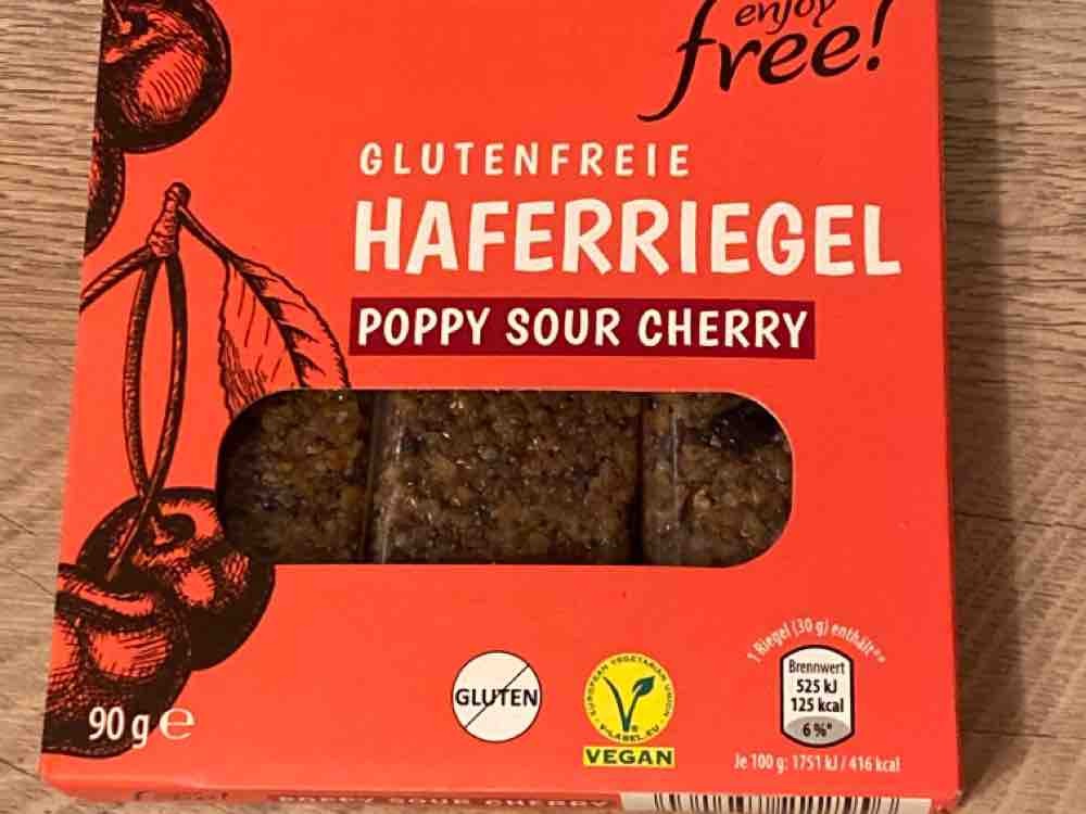 Haferriegel, Poppy Sour Cherry von marlinkrst | Hochgeladen von: marlinkrst