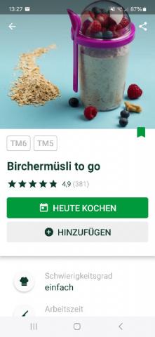 Birchermüsli (to go), Thermomix von Kubamanu | Hochgeladen von: Kubamanu