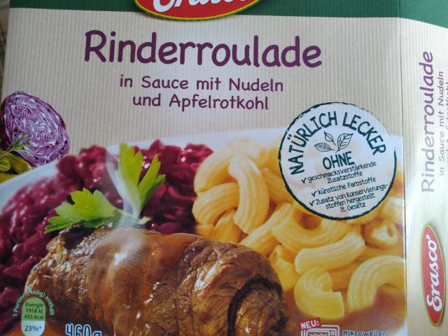 Rinderroulade, in Sauce mit Nudeln und Apfelrotkohl von Schakali | Hochgeladen von: Schakaline