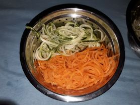 Zoodles - Möhre+Karotte - Gemüsenudeln | Hochgeladen von: dalei0815