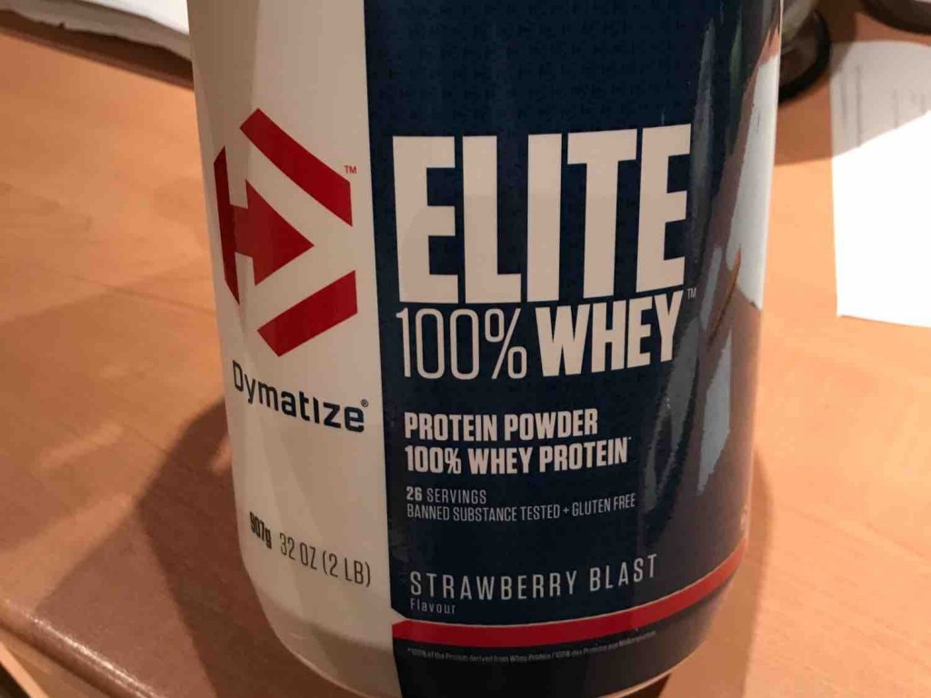 Elite 100% Whey Protein, Strawberry Blast von NiclasJung | Hochgeladen von: NiclasJung