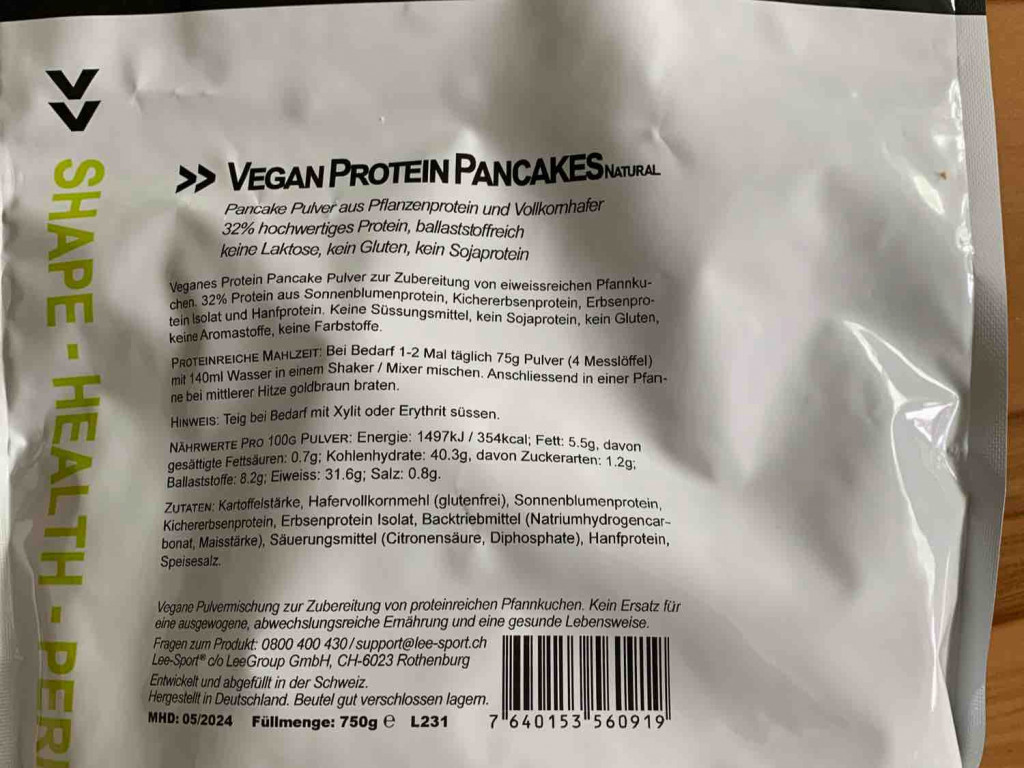 Lee. Vegan  Protein Pancaked von phaedp | Hochgeladen von: phaedp