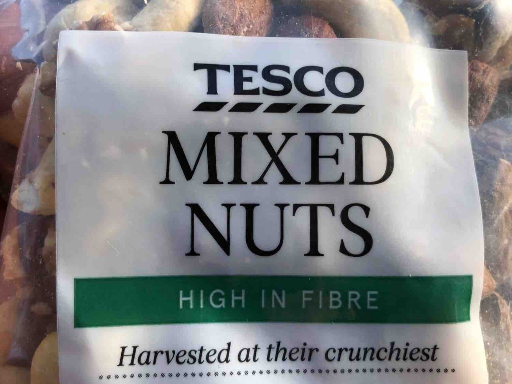 Tesco Mixed Nuts, High in Fibre by Leopoldo | Hochgeladen von: Leopoldo