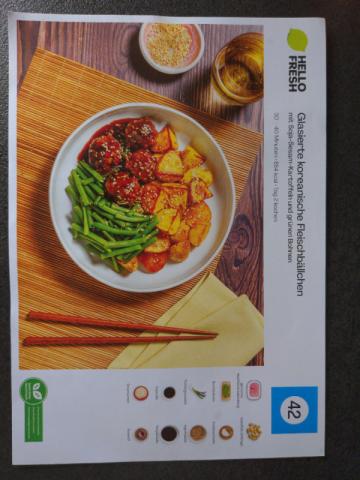 HelloFresh Glasierte koreanische Fleischbällchen by kageetai | Uploaded by: kageetai