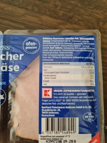 Bayrischer Leberkäse fein von Nanne66 | Hochgeladen von: Nanne66