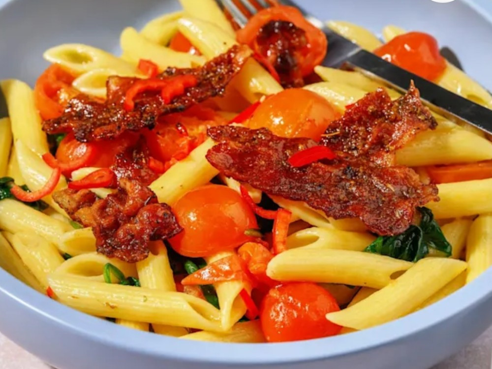 cajun Style Pasta mit karamelisiertem Bacon Hello Fresh von tanj | Hochgeladen von: tanjag85 cajun Style Pasta mit karamelisiertem Bacon Hello Fresh von tanj | Hochgeladen von: tanjag85