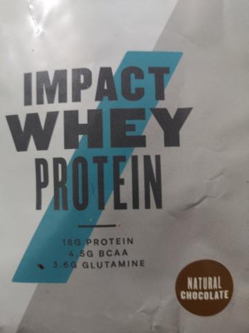 impact whey protein, natural chocolate von MusSli | Hochgeladen von: MusSli