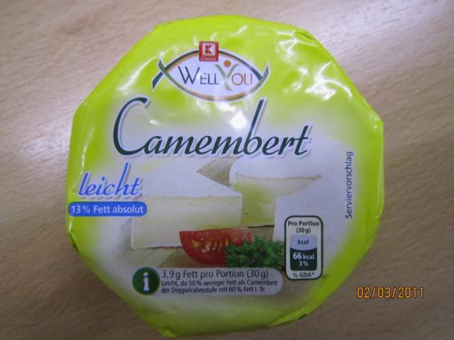 WellYou Camembert 13% Fett | Hochgeladen von: Fritzmeister