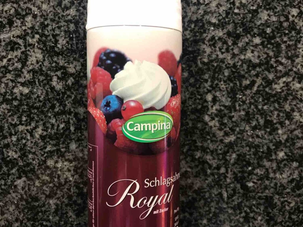 FrieslandCampina, Schlagsahne Royal , mit Zucker Kalorien - Neue ...