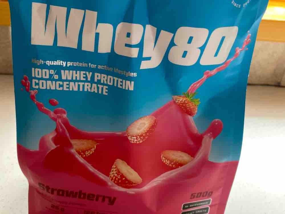 whey80 strawberry proteinpulver von TanjaJez | Hochgeladen von: TanjaJez