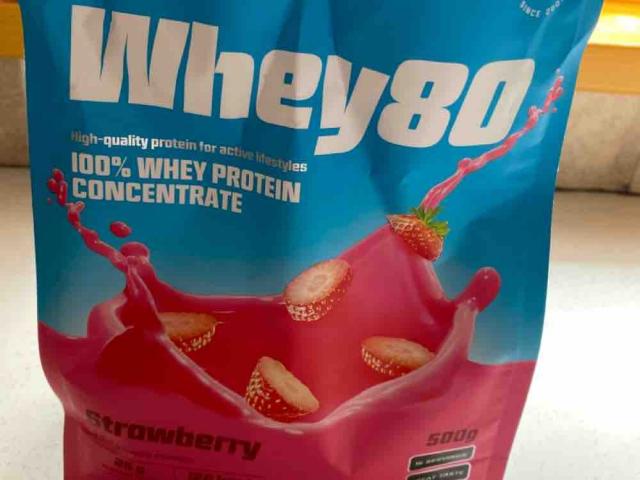 whey80 strawberry proteinpulver von TanjaJez | Hochgeladen von: TanjaJez