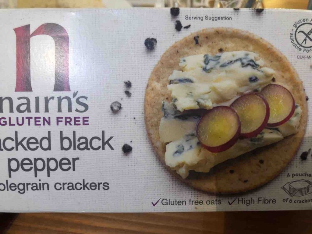 cracked black pepper wholegrain crackers, gluten free von AndyRM | Hochgeladen von: AndyRM13