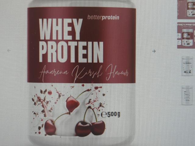 Better protein whey, amarena kirsch von leimin | Hochgeladen von: leimin